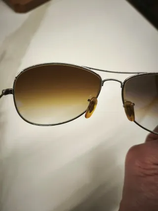 Gafas de sol Ray-Ban Aviator Marrón/Plata