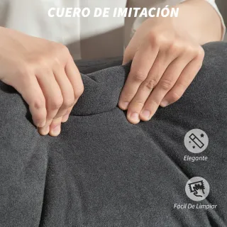 Silla de Oficina Reclinable con Reposapiés