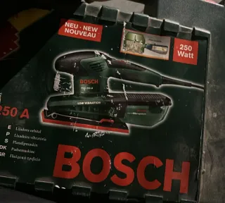 Lijadora Orbital Bosch PSS 250 A.