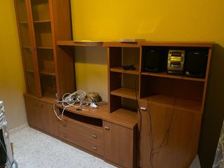 Mueble de salón modular madera