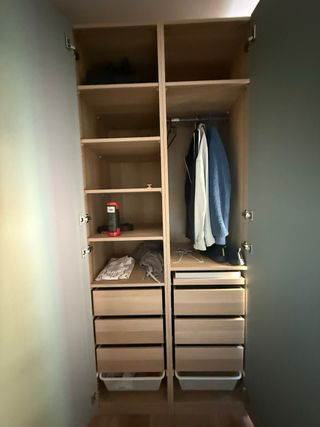 Armario vestidor moderno