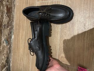 Zapatos náuticos Zara piel marrón - Talla 42