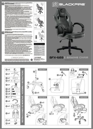 Silla Gaming Blackfire BFX-603
