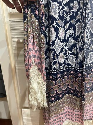 Chaqueta fina Red Queen floral talla única