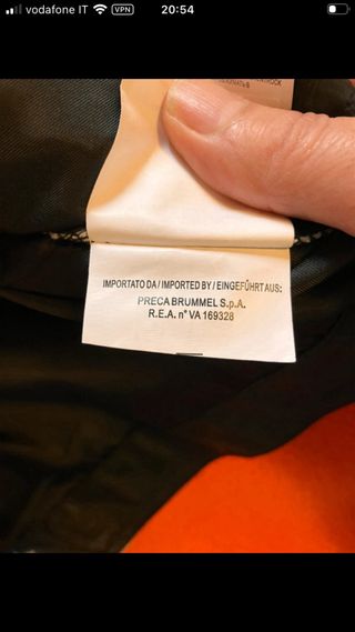 Gilet Brums similpelle nero vintage