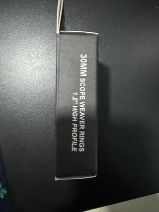 Anillas 30 mm High Profile Vector Optics (1,2”)