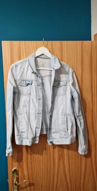 Chaqueta Vaquera Desgastada
