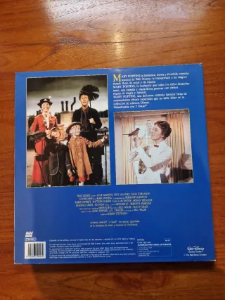 Laser Disc Mary Poppins (Walt Disney)