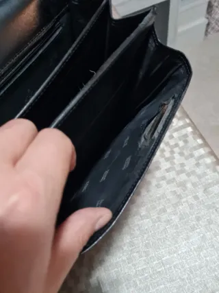 Maletín Montblanc Negro Piel