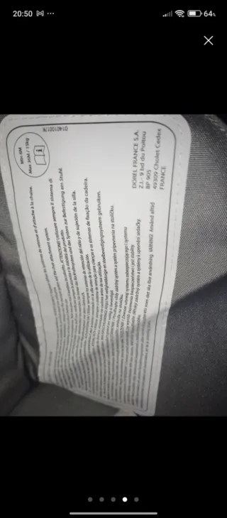 Trona de viaje Bebeconfort