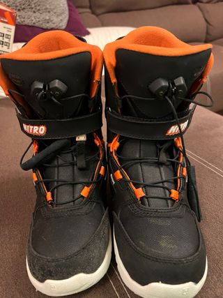 Botas Nitro Rover QLS Snowboard Niña Talla 22.5 MP