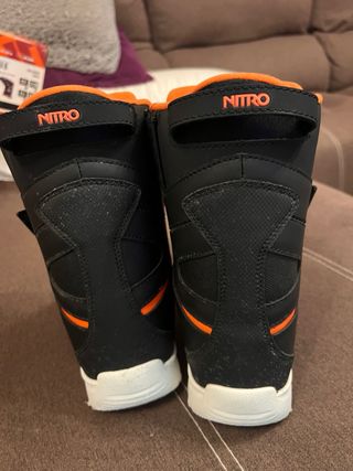 Botas Nitro Rover QLS Snowboard Niña Talla 22.5 MP