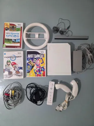 Pacchetto Giochi Wii: Mario Kart, Just Dance, Wii Sport