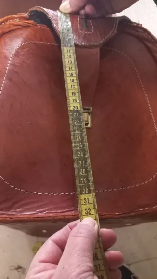 Maleta de cuero vintage