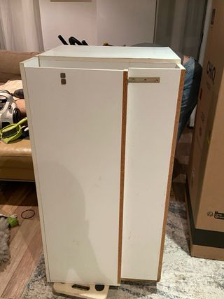 Mueble auxiliar blanco