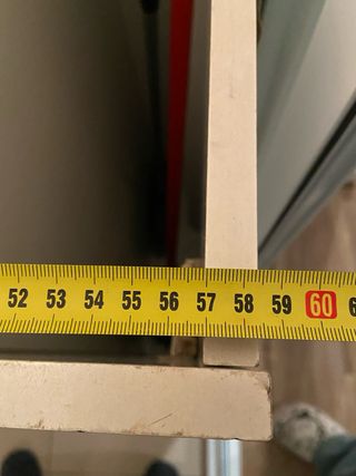 Mueble auxiliar blanco