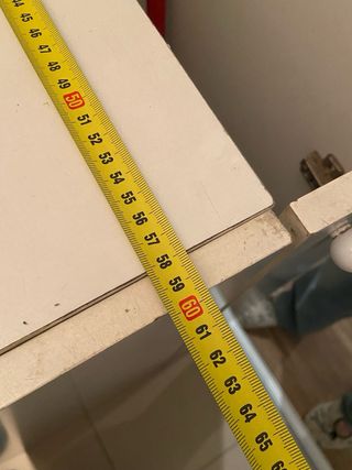 Mueble auxiliar blanco