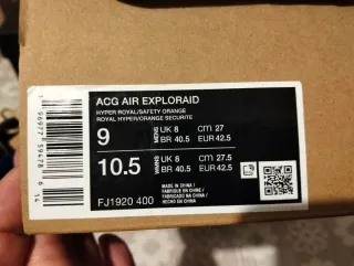 Zapatillas Nike ACG Beige/Azul/Amarillo