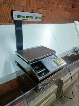 Halcón congelador cámara congeladora y báscula