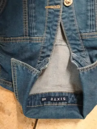 Salopette jeans donna blu