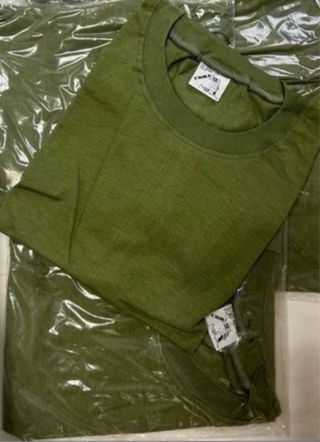 Lote 2 camisetas de caza verde