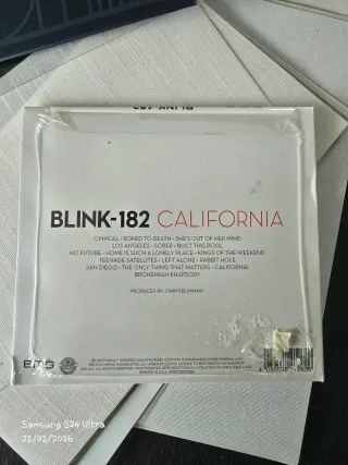 Blink-182 California cd