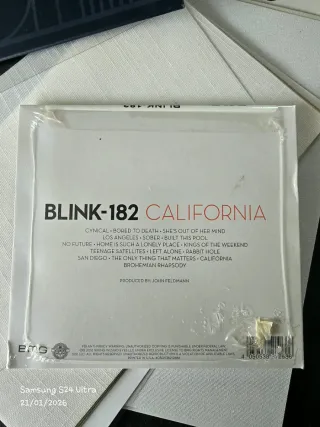 Blink-182 California cd