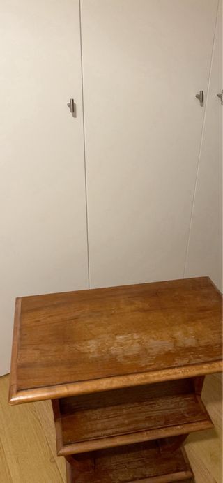 Mueble auxiliar madera antiguo