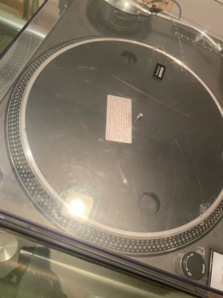 Technics SL-1210 MK2 Tocadiscos Negro