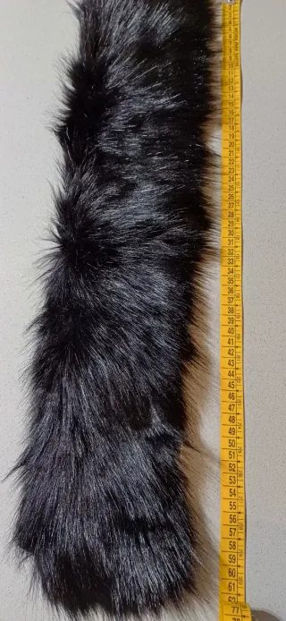 Cuello pelo Michelle bijoux negro