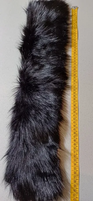 Cuello pelo Michelle bijoux negro