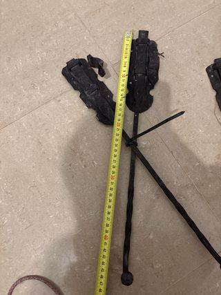 Pasadores herraje antiguo forja