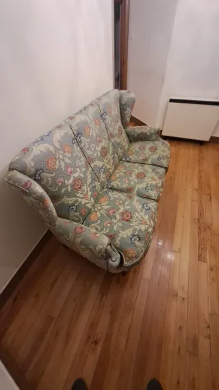 Conjunto Salón Antiguo Sofá y Sillones