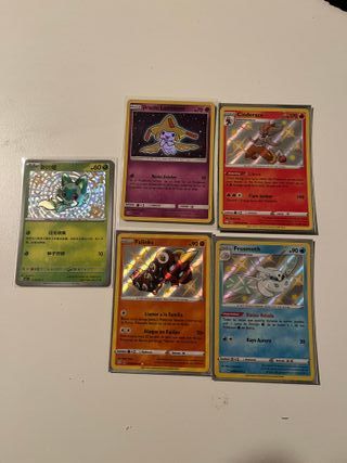 Lote Cartas Pokémon Shiny