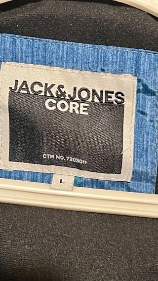 Abrigo Hombre Jack & Jones Azul Talla L