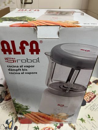 Vaporera y trituradora Alfa Srobot