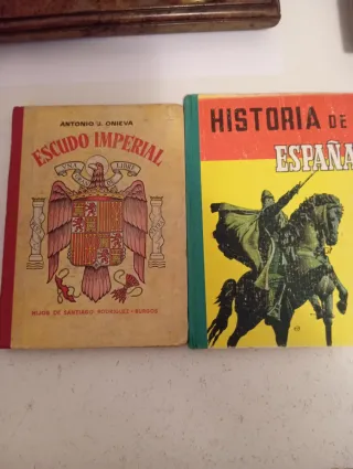 2 Libri Antichi sulla Storia della Spagna