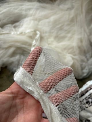 Mosquitera elegante blanca- UN USO