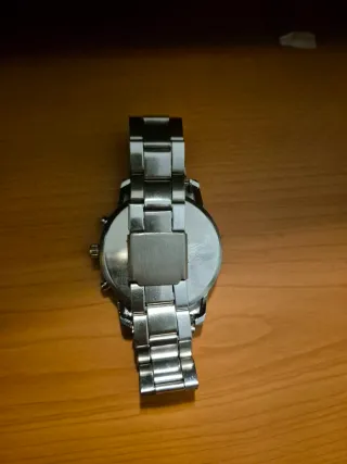 Reloj Geneva Gris y Plateado