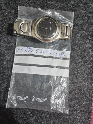 Orologio da polso Swatch SSI/M5 con cinturino metallico