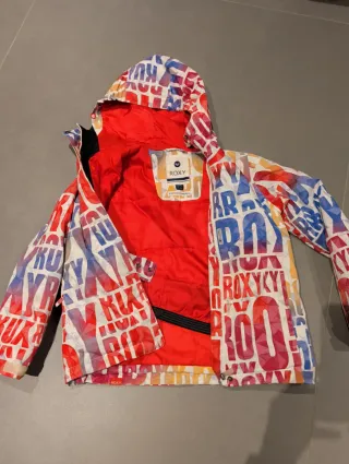 Chaqueta de nieve Roxy con estampado