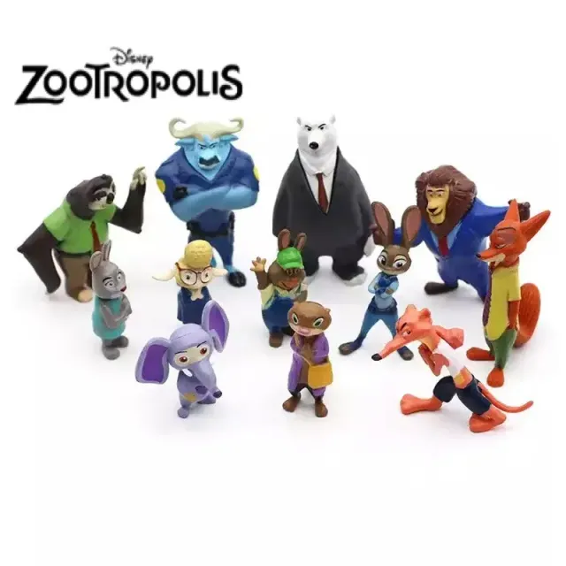 Set di figurine di Zootrópolis Disney