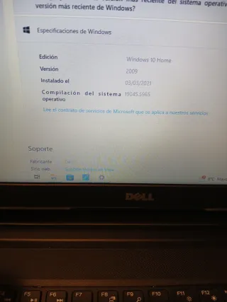 Portátil Dell Negro/Gris