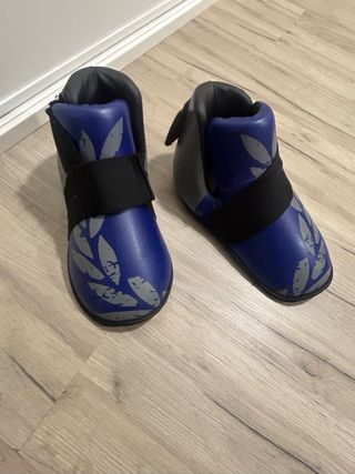 Protecciones Kick Boxing Niño Azul