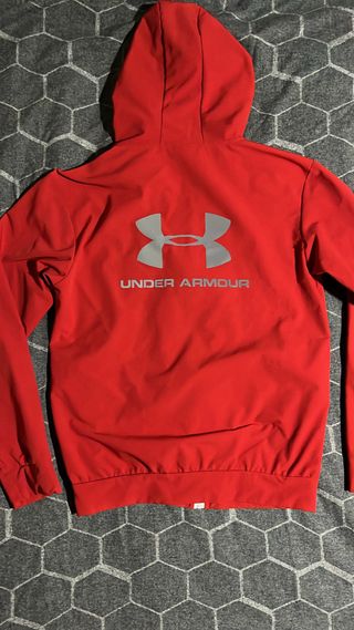 Chaqueta Under Armour Roja con Cremallera