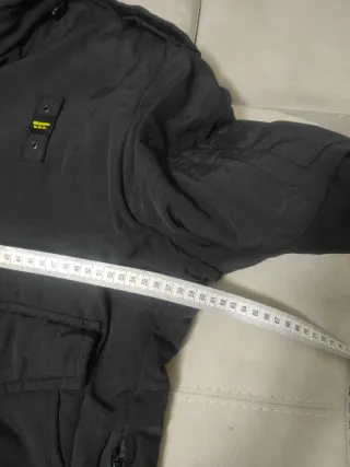 Blauer Giubbotto Vintage Uomo Nero