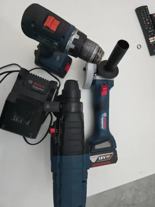 Lote Herramientas Eléctricas Bosch 18V