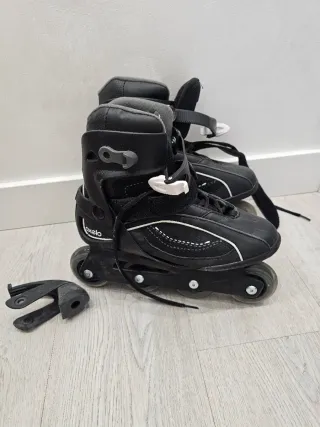 Patines en línea negros