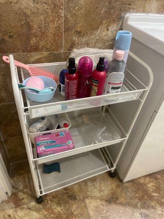 Carrello 3 ripiani bagno/cucina