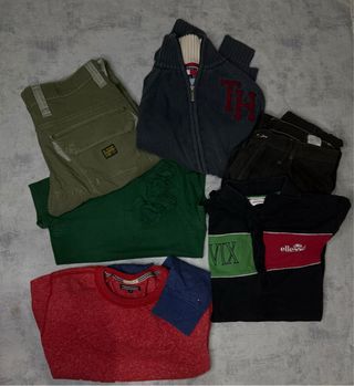 Lote Ropa Tommy Hilfiger / Ellesse grado b